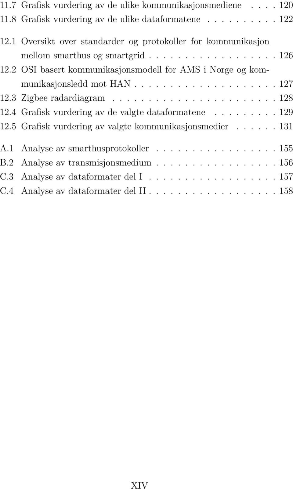 2 OSI basert kommunikasjonsmodell for AMS i Norge og kommunikasjonsledd mot HAN.................... 127 12.3 Zigbee radardiagram....................... 128 12.