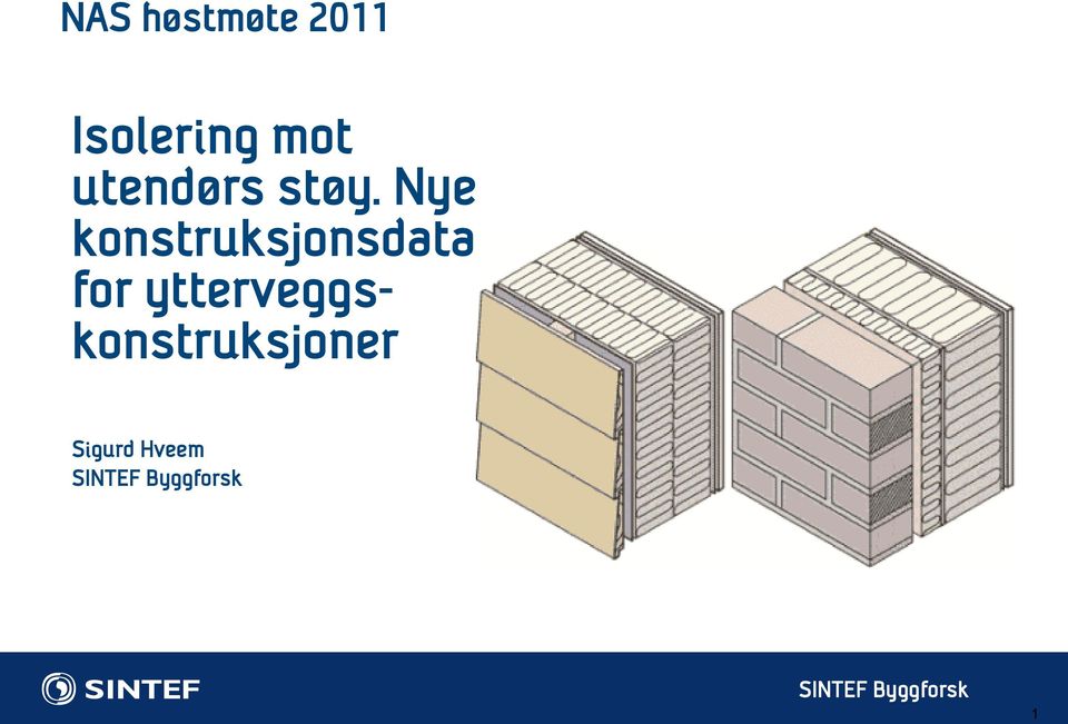 Nye konstruksjonsdata for