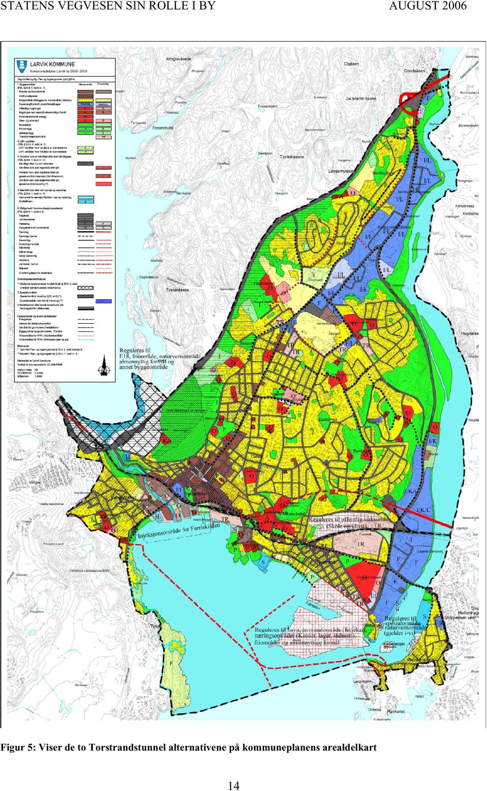 Torstrandstunnel alternativene