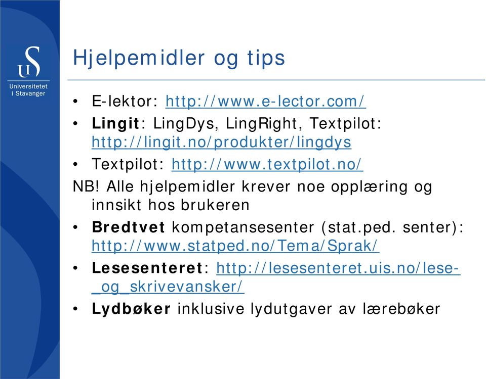 textpilot.no/ NB!