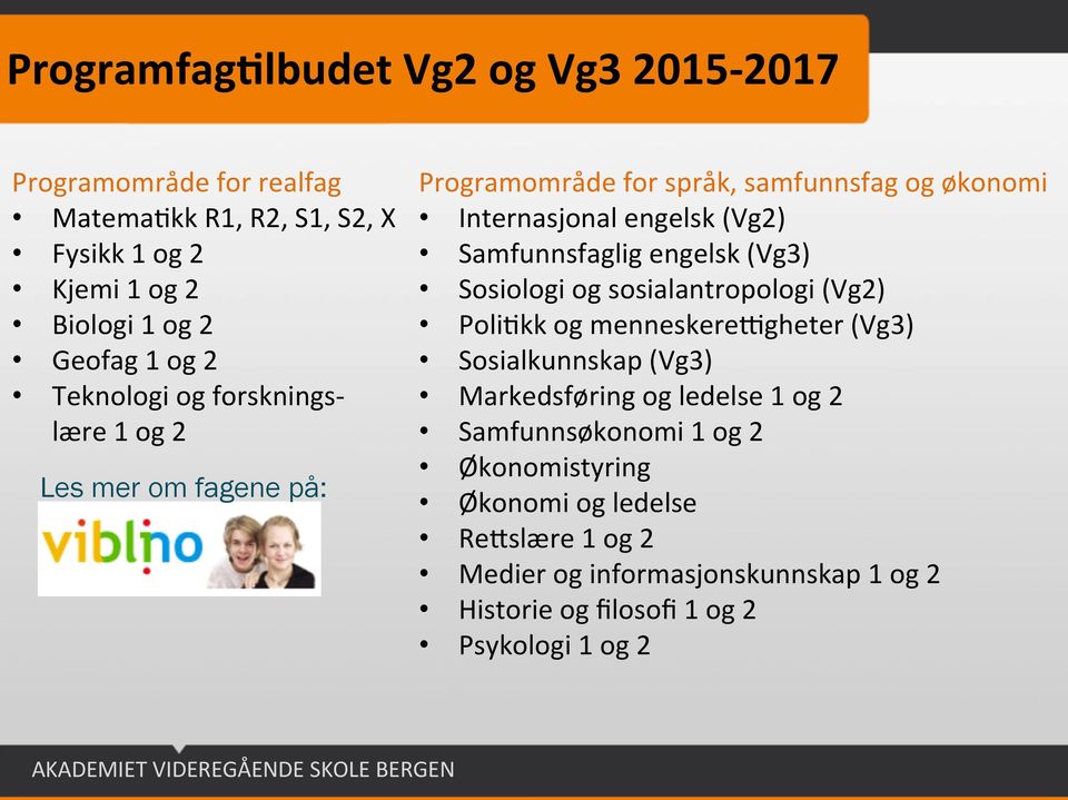 Samfunnsfaglig engelsk (Vg3) Sosiologi og sosialantropologi (Vg2) PoliMkk og menneskereggheter (Vg3) Sosialkunnskap (Vg3) Markedsføring og ledelse 1