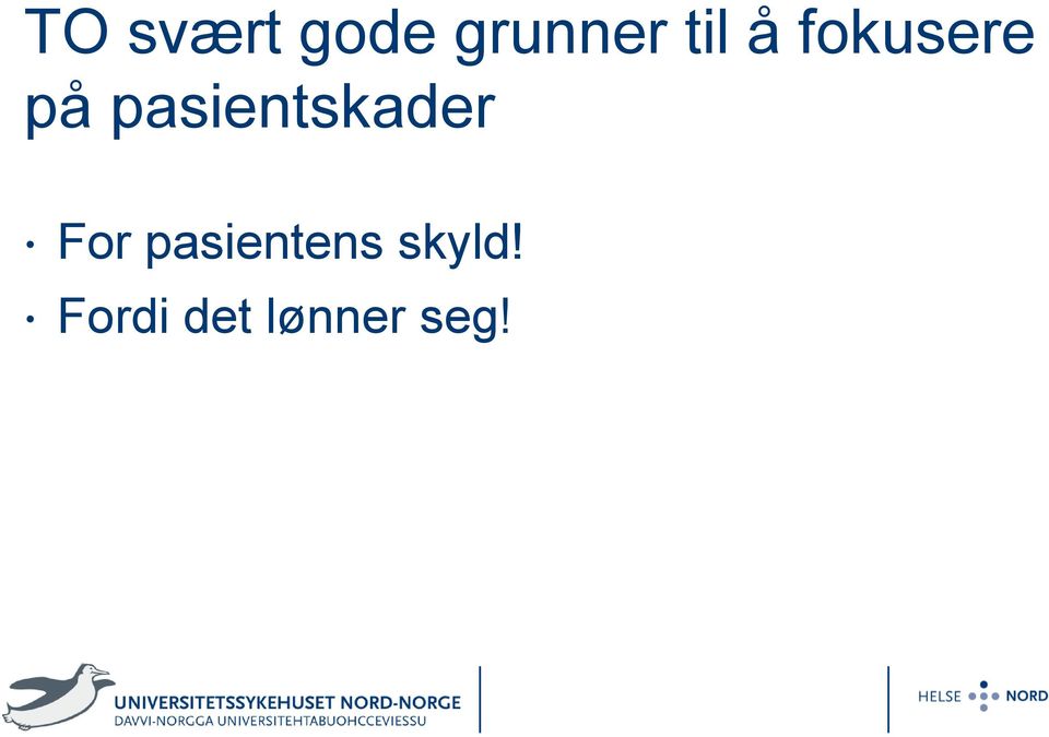 pasientskader For