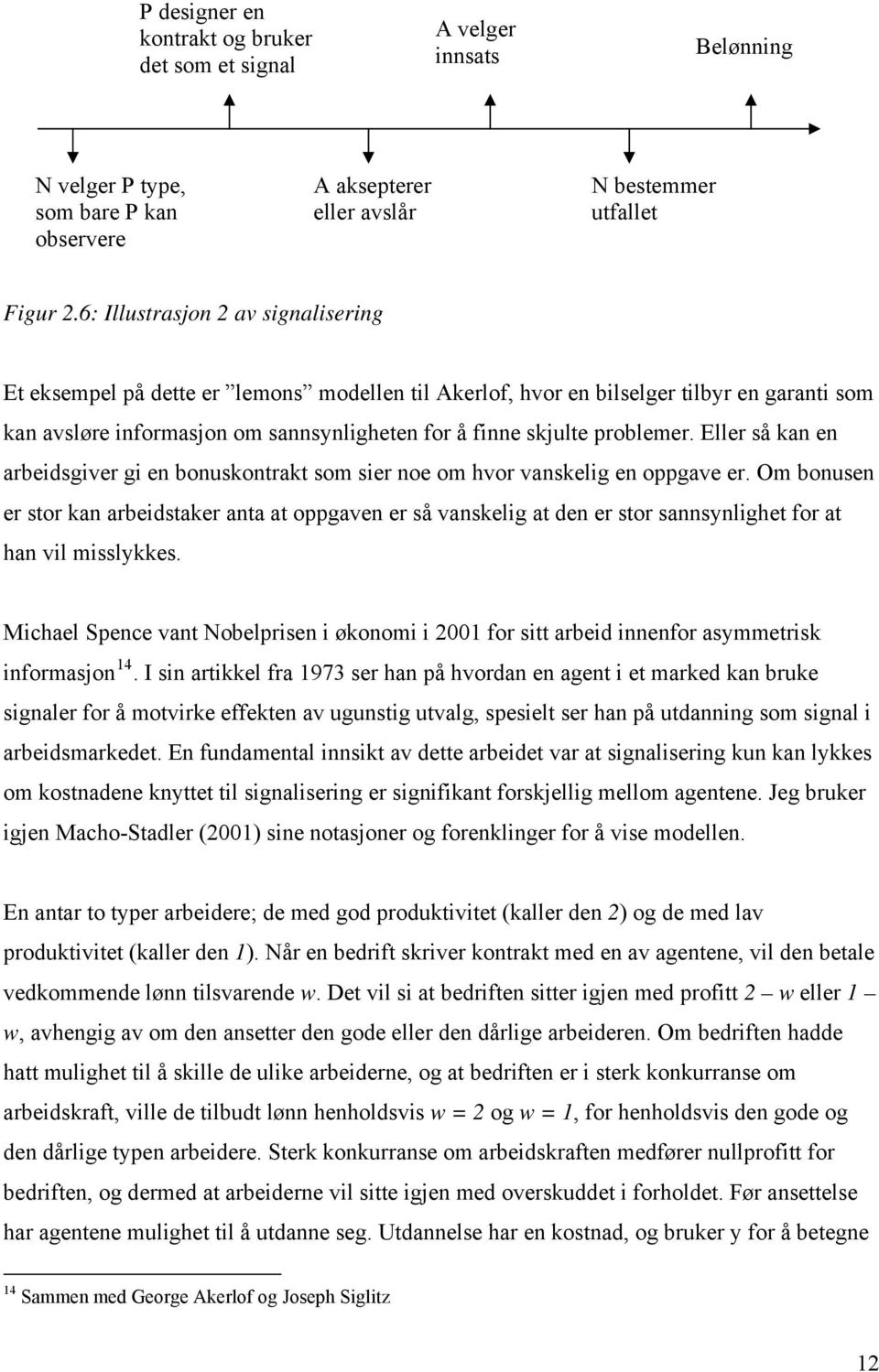 problemer. Eller så kan en arbeidsgiver gi en bonuskontrakt som sier noe om hvor vanskelig en oppgave er.