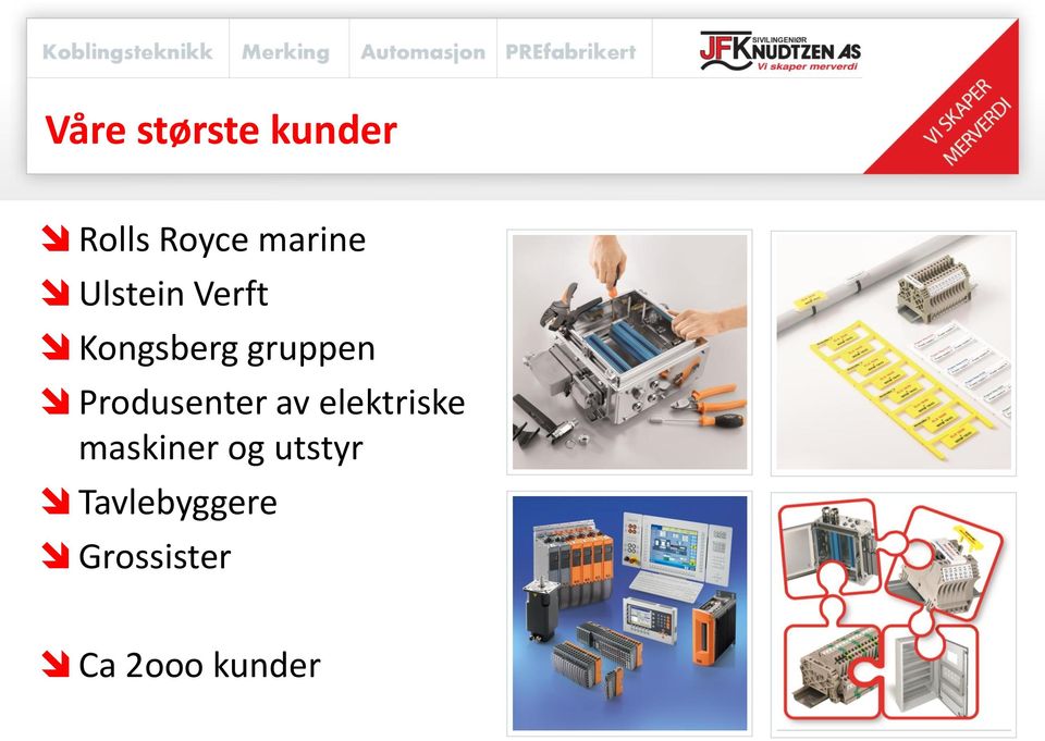 Produsenter av elektriske maskiner og