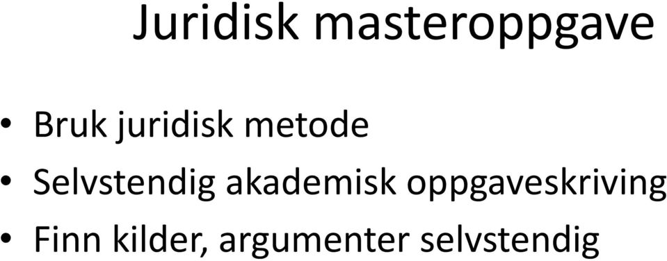 akademisk oppgaveskriving