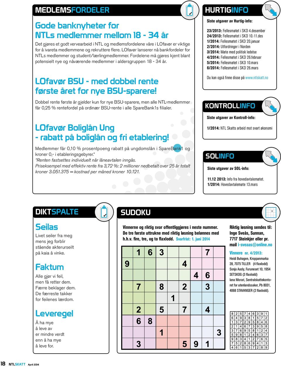 LOfavør BSU - med dobbel rente første året for nye BSU-sparere!