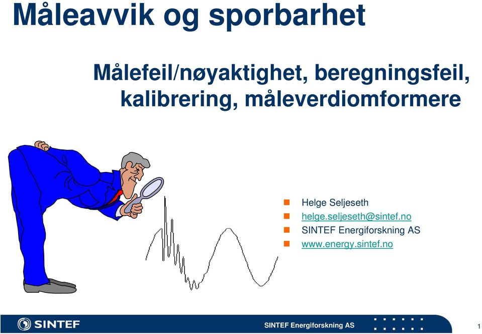 kalibrering, måleverdiomformere Helge