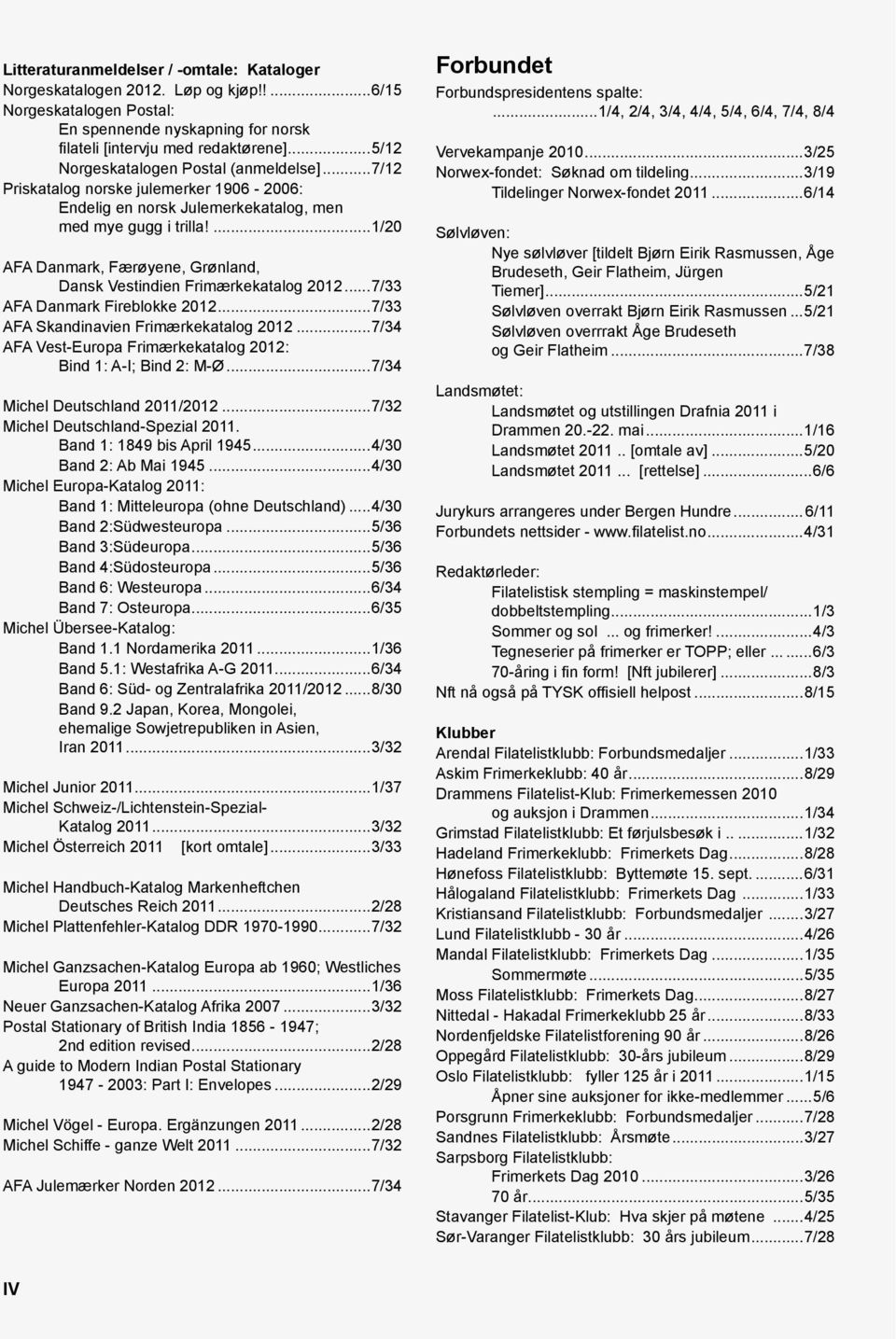 ...1/20 AFA Danmark, Færøyene, Grønland, Dansk Vestindien Frimærkekatalog 2012...7/33 AFA Danmark Fireblokke 2012...7/33 AFA Skandinavien Frimærkekatalog 2012.