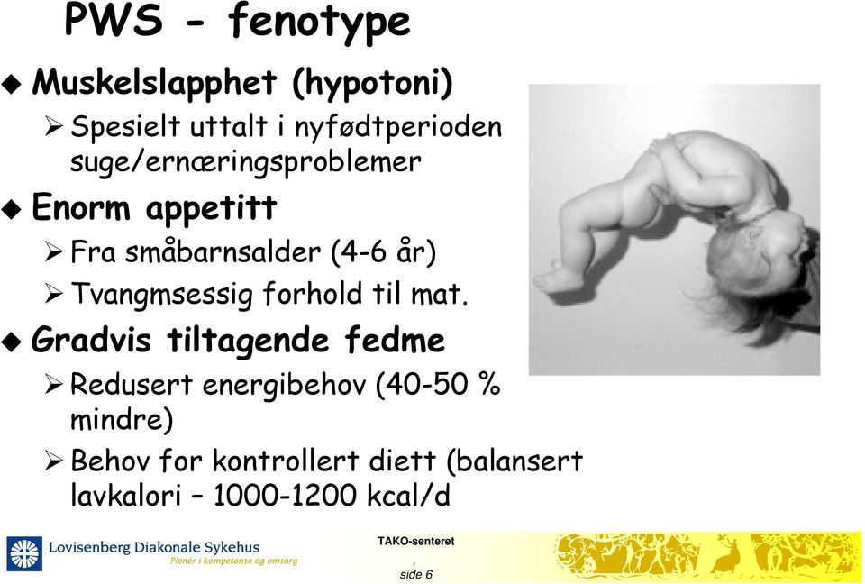 Tvangmsessig forhold til mat.