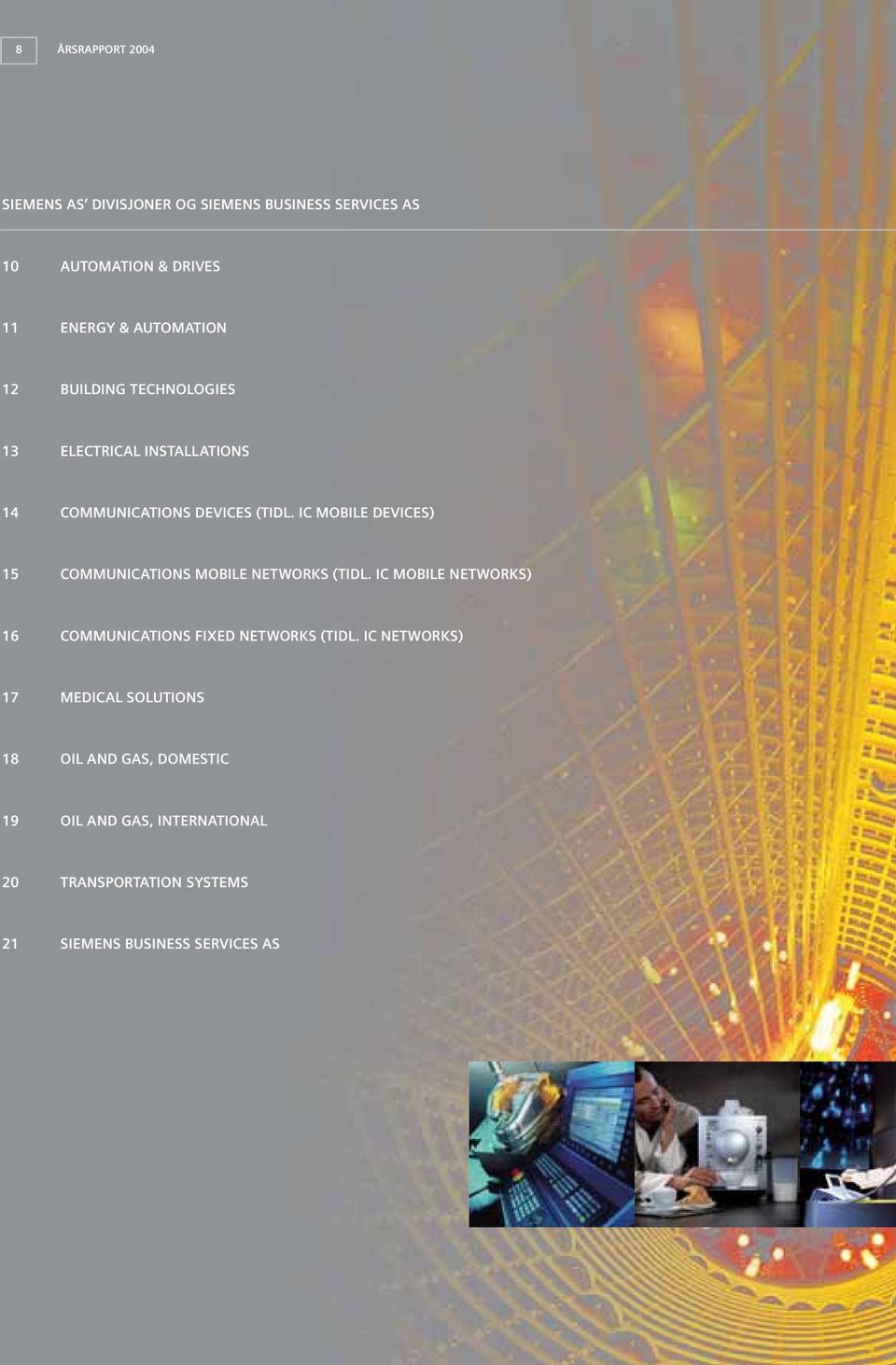 IC MOBILE DEVICES) 15 COMMUNICATIONS MOBILE NETWORKS (TIDL.