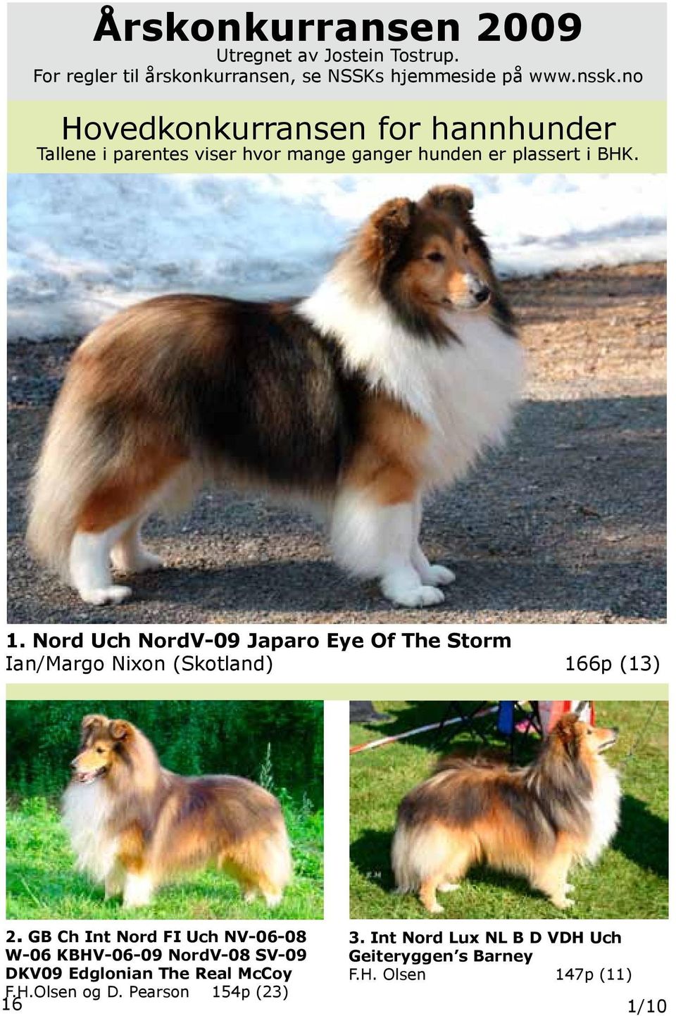 Nord Uch NordV-09 Japaro Eye Of The Storm Ian/Margo Nixon (Skotland) 166p (13) 2.