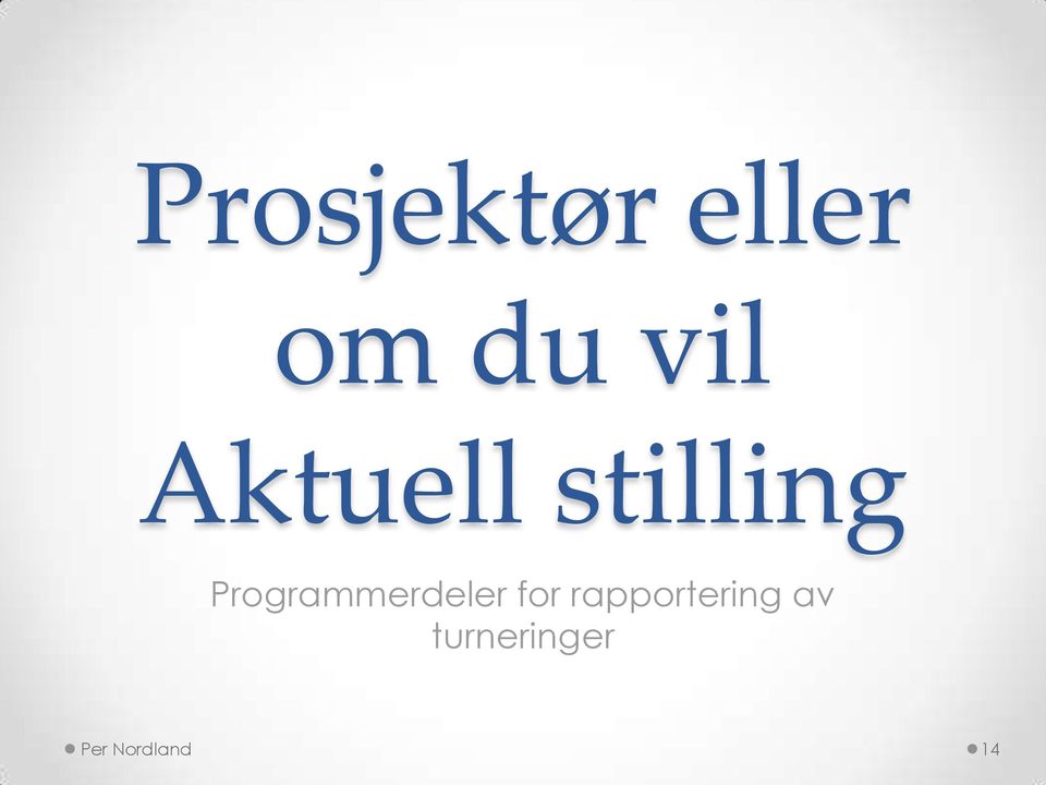 Prgrammerdeler fr