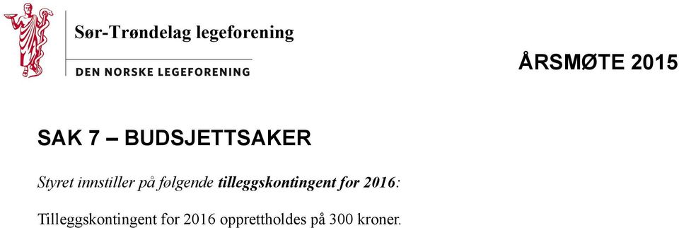 tilleggskontingent for 2016: