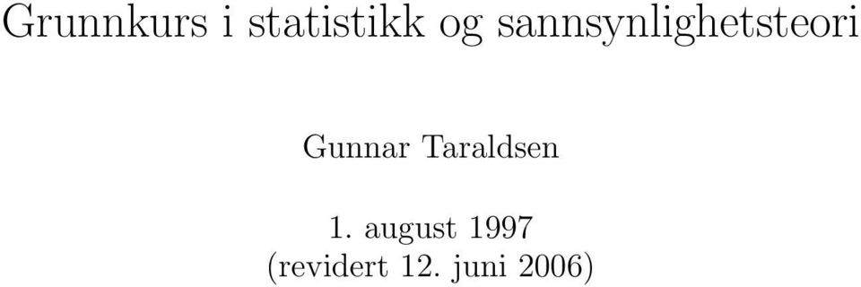 Gunnar Taraldsen 1.