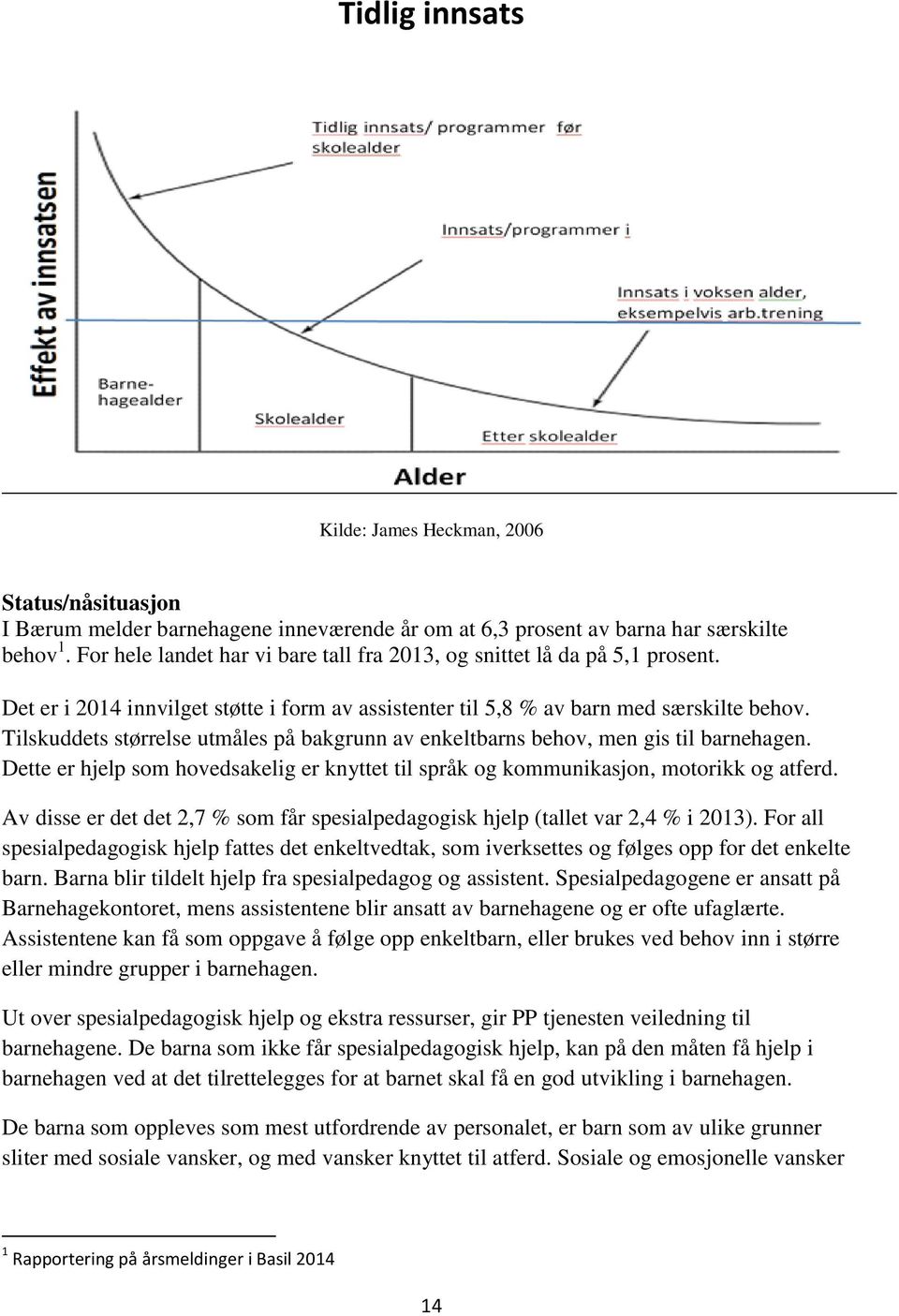 Tilskuddets størrelse utmåles på bakgrunn av enkeltbarns behov, men gis til barnehagen. Dette er hjelp som hovedsakelig er knyttet til språk og kommunikasjon, motorikk og atferd.