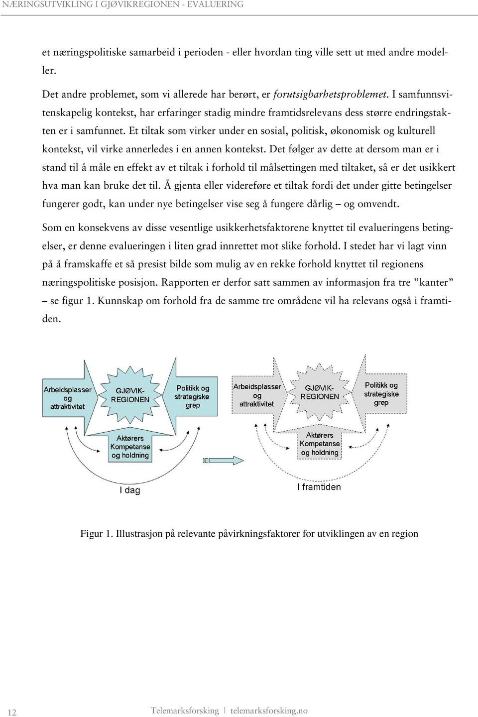 Et tiltak som virker under en sosial, politisk, økonomisk og kulturell kontekst, vil virke annerledes i en annen kontekst.