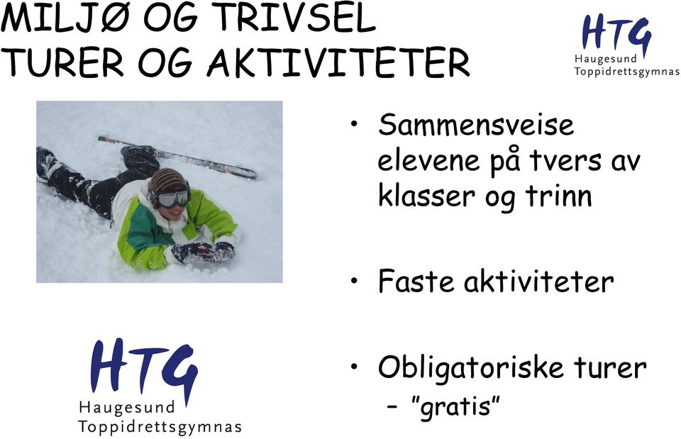 på tvers av klasser og trinn