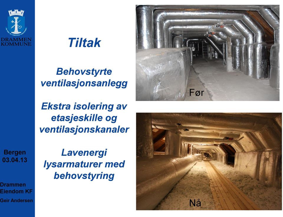 isolering av etasjeskille og