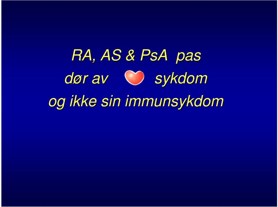 sykdom og