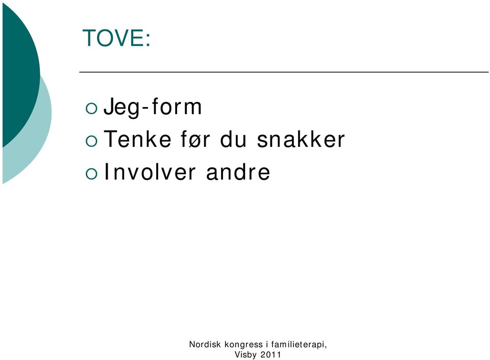 Tenke før du