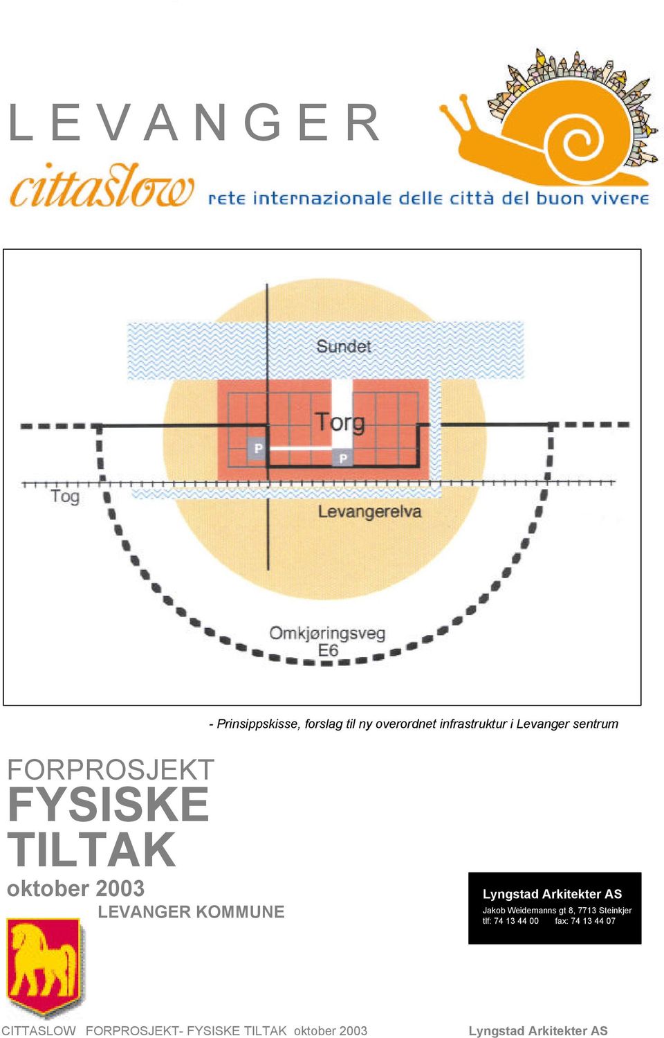 FYSISKE TILTAK oktober 2003 LEVANGER KOMMUNE Jakob