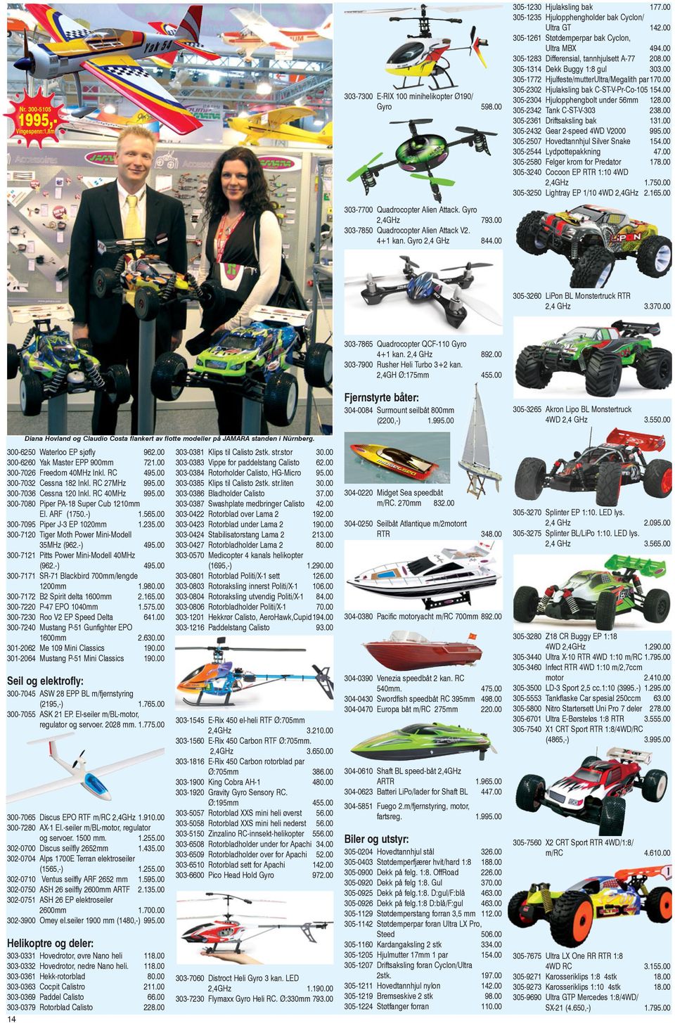 00 305-1283 Differensial, tannhjulsett A-77 208.00 305-1314 Dekk Buggy 1:8 gul 303.00 305-1772 Hjulfeste/mutterUltra/Megalith par 170.00 305-2302 Hjulaksling bak C-ST-V-Pr-Co-105 154.