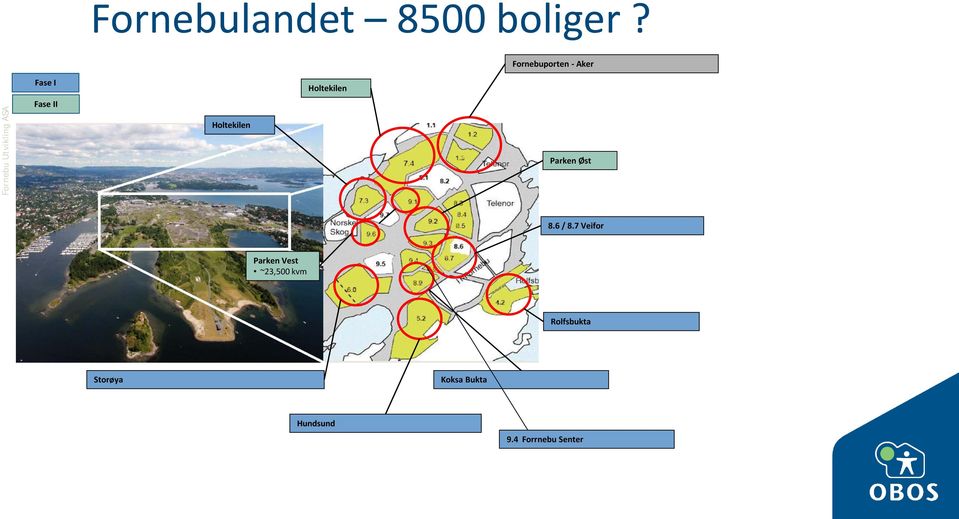 Utvikling ASA Fase II Holtekilen Parken Øst 8.6 / 8.