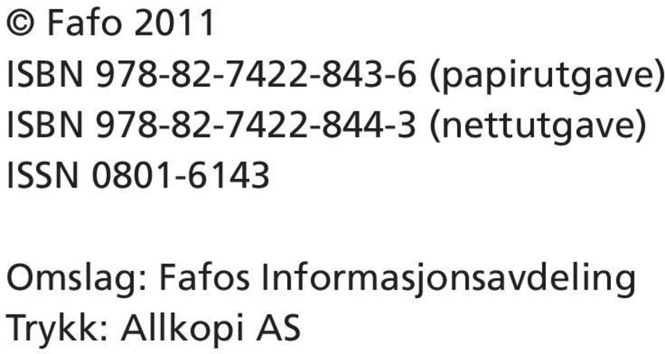 (nettutgave) ISSN 0801-6143 Omslag: