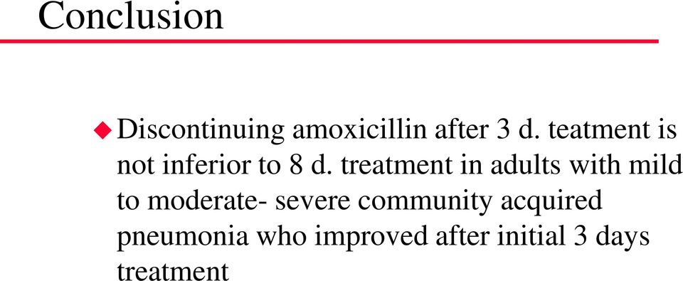 treatment in adults with mild to moderate- severe