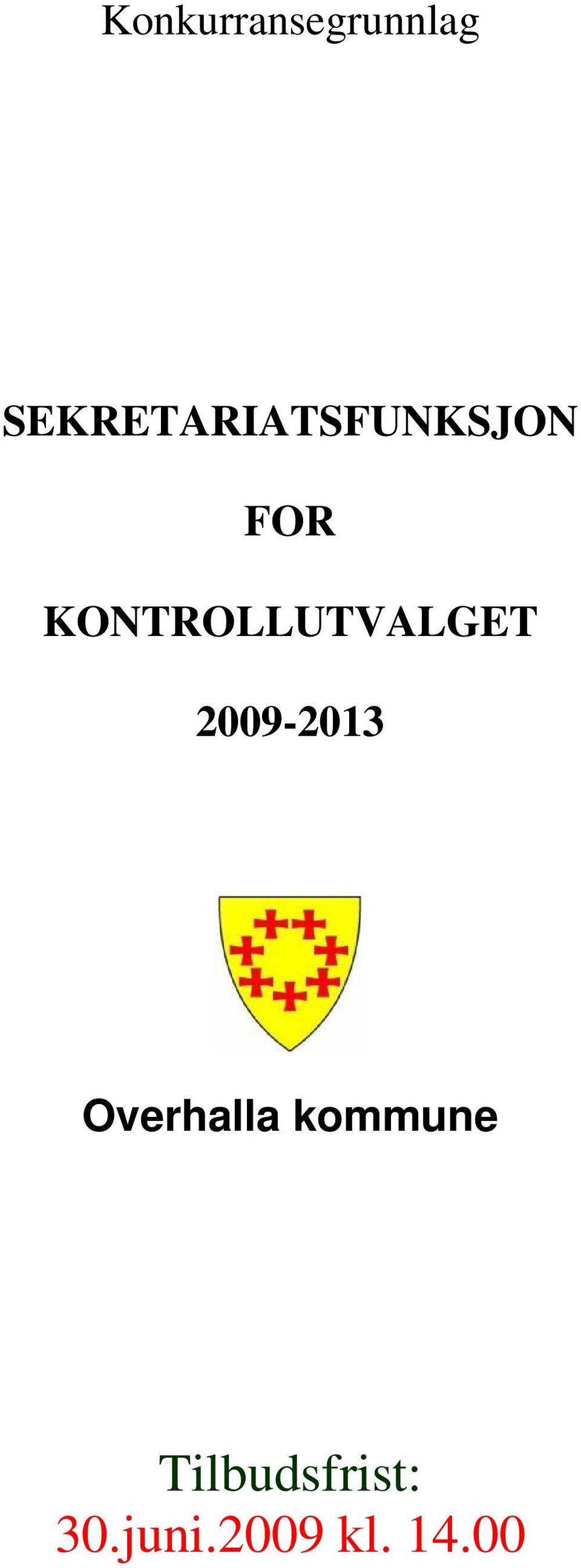 KONTROLLUTVALGET 2009-2013