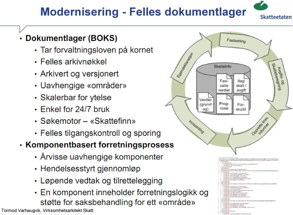 Virksomhetsarkitekt Skatt