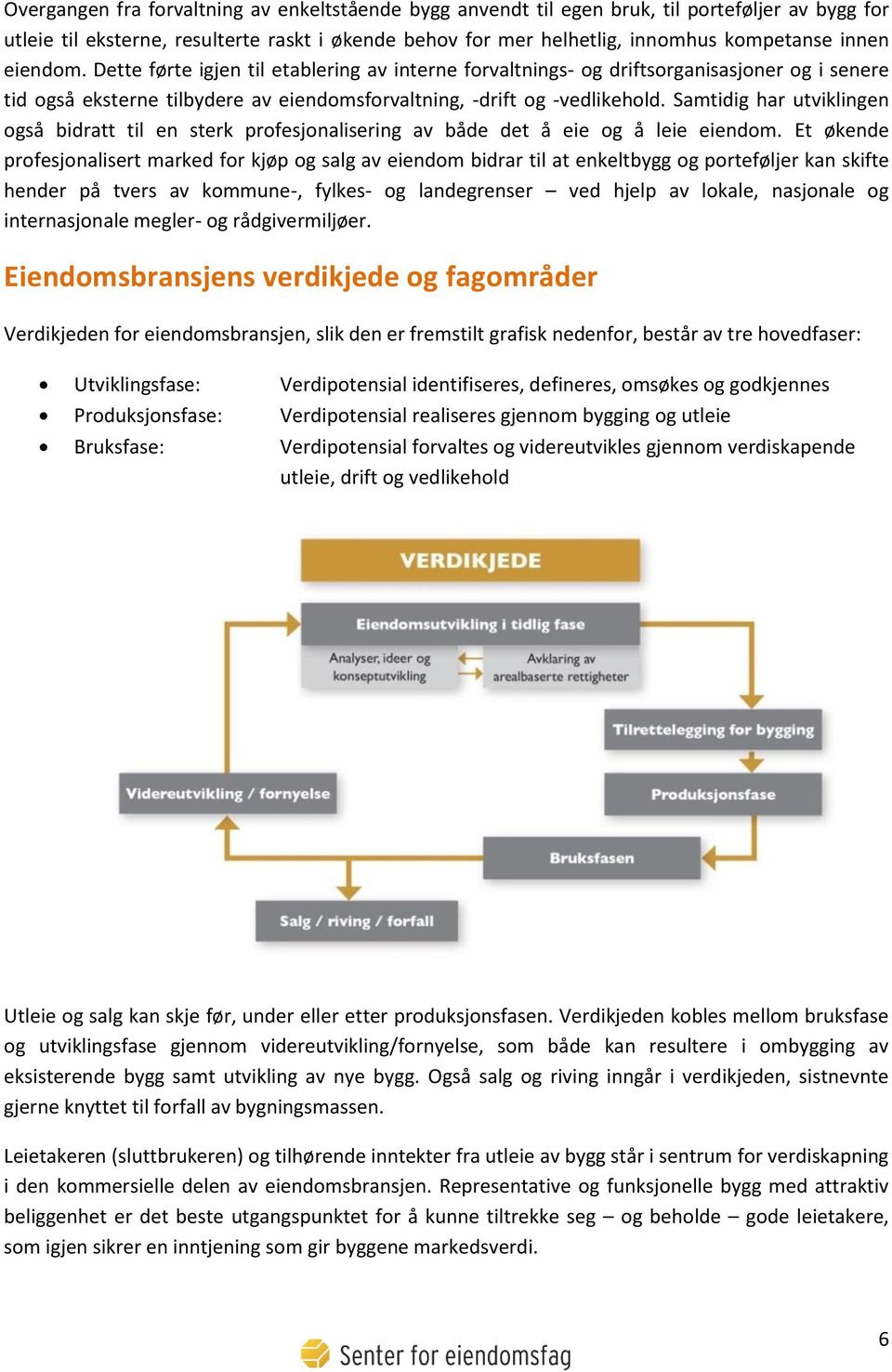 Samtidig har utviklingen også bidratt til en sterk profesjonalisering av både det å eie og å leie eiendom.