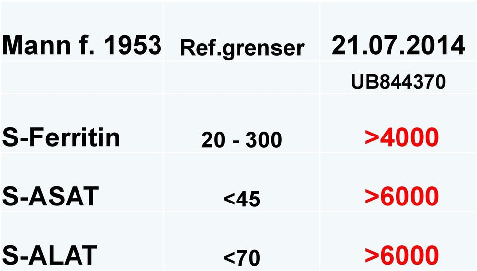 2014 UB844370 S-Ferritin