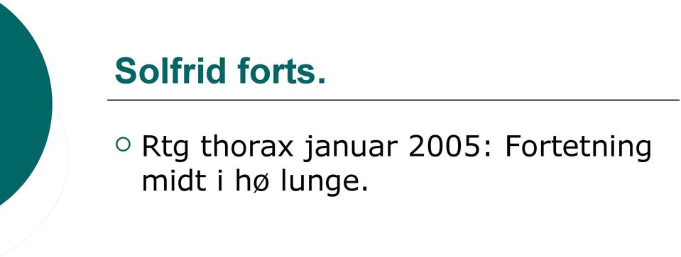 januar 2005: