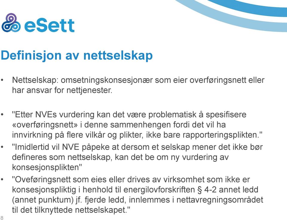 rapporteringsplikten.