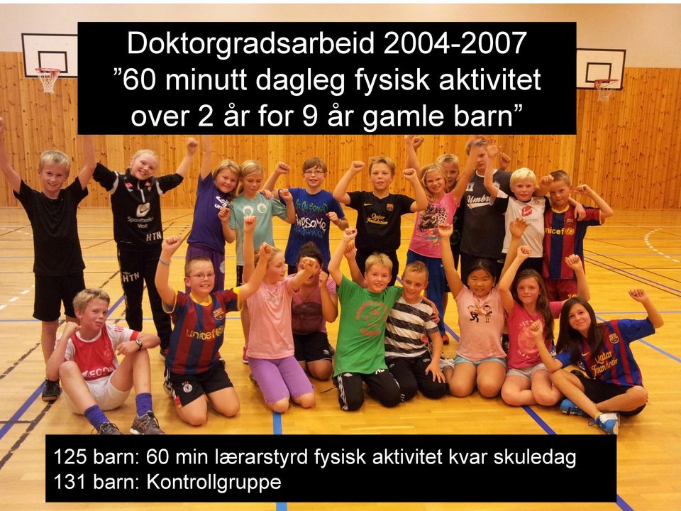 gamle barn 125 barn: 60 min lærarstyrd