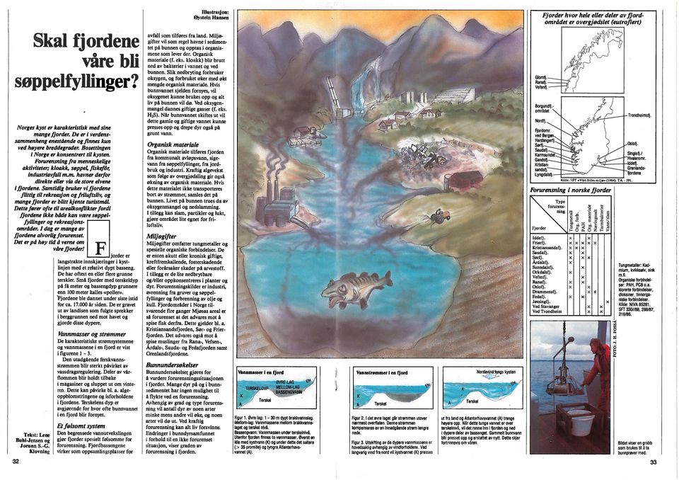 Samtidig bruker vifjordene flittig til rekreasjon og friluftsliv, og mange fjorder er blitt kjente turistmåh Dette fører ofte til arealkonflikter fordi fjordene ikke både kan være søppel fyllinger og