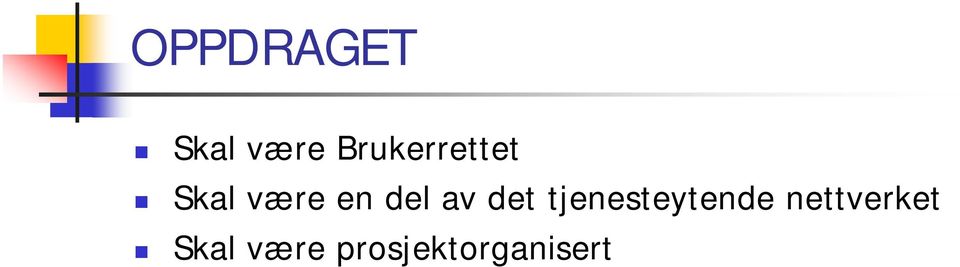 del av det tjenesteytende