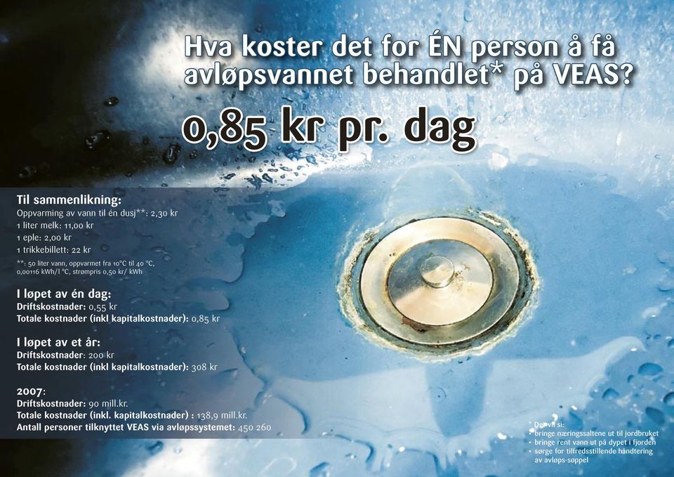 strømpris,5 kr/ kwh I løpet av én dag: Driftskostnader:,55 kr Totale kostnader (inkl kapitalkostnader):,85 kr I løpet av et år: Driftskostnader: 2 kr Totale kostnader (inkl