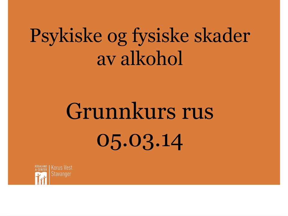 av alkohol