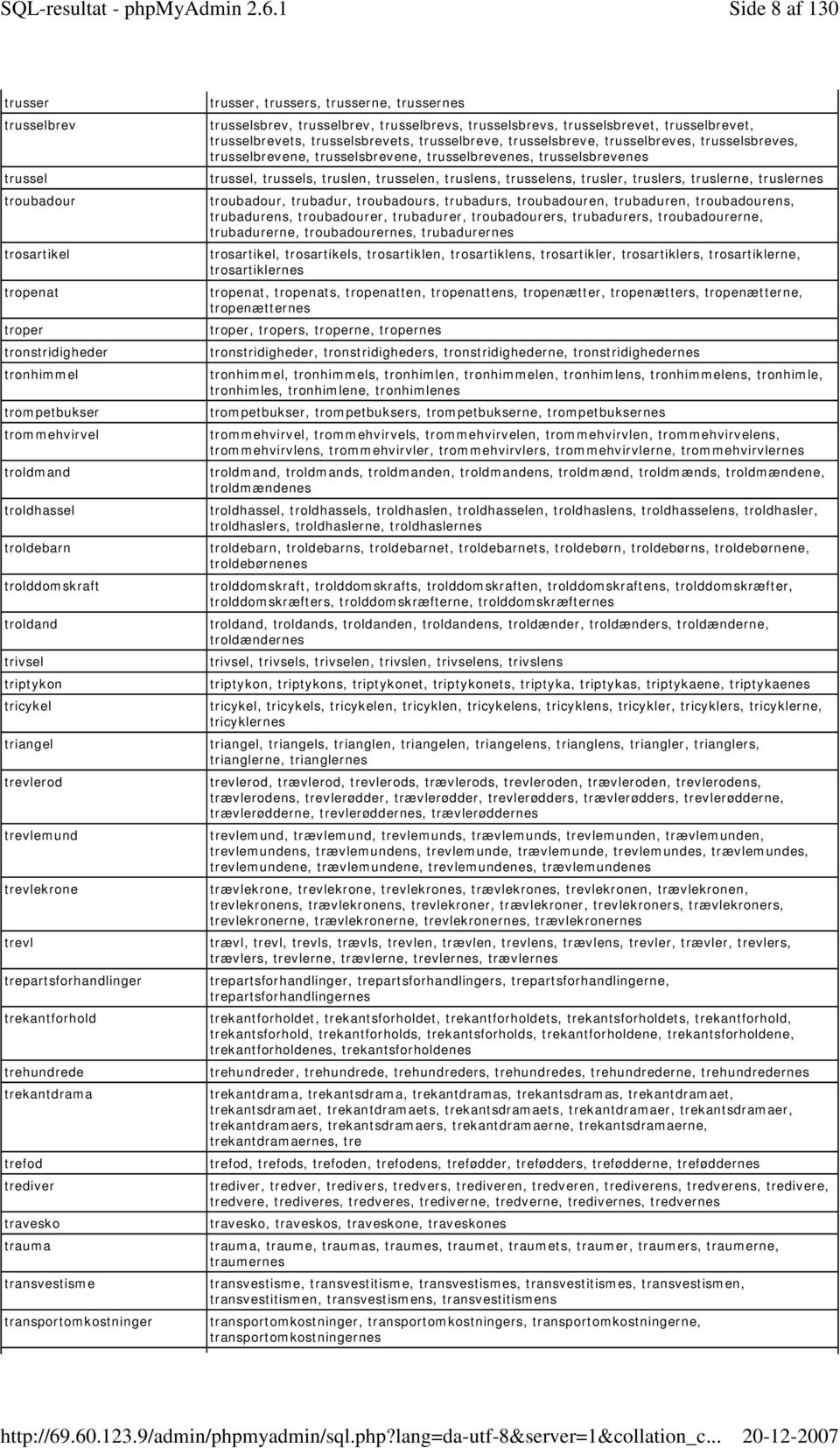 transportomkostninger trusser, trussers, trusserne, trussernes trusselsbrev, trusselbrev, trusselbrevs, trusselsbrevs, trusselsbrevet, trusselbrevet, trusselbrevets, trusselsbrevets, trusselbreve,