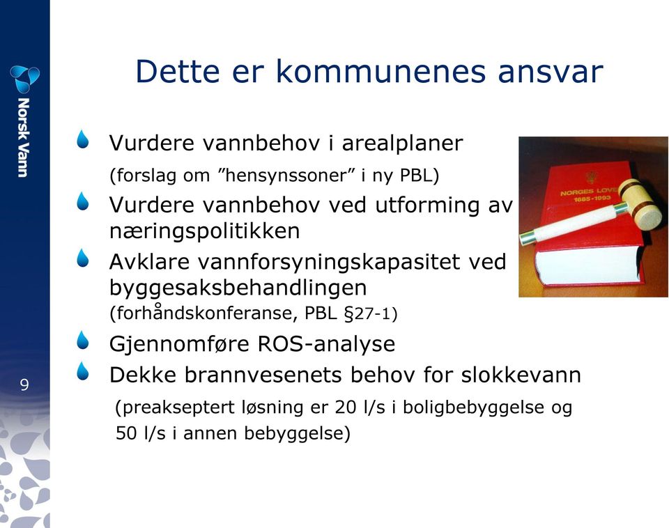 byggesaksbehandlingen (forhåndskonferanse, PBL 27-1) Gjennomføre ROS-analyse Dekke