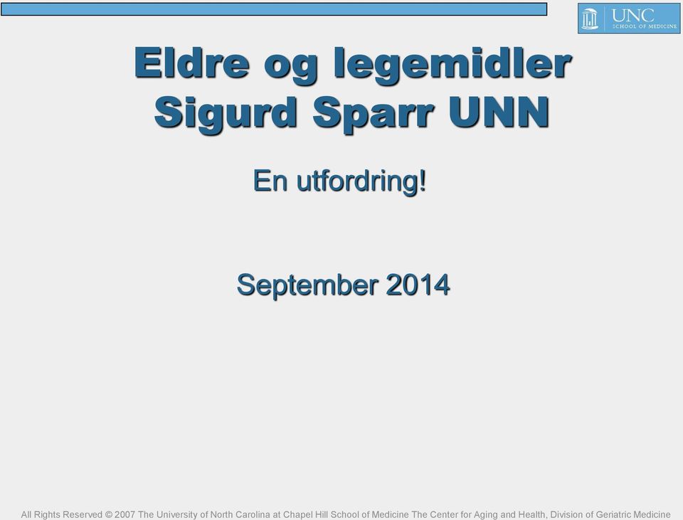 Sigurd Sparr UNN