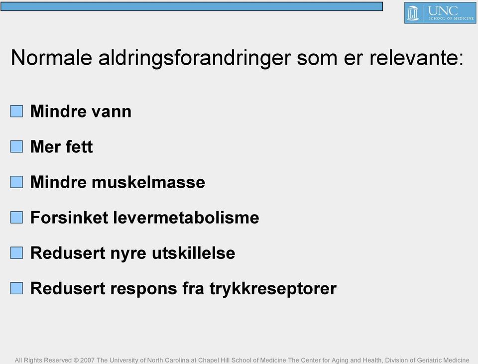 muskelmasse Forsinket levermetabolisme