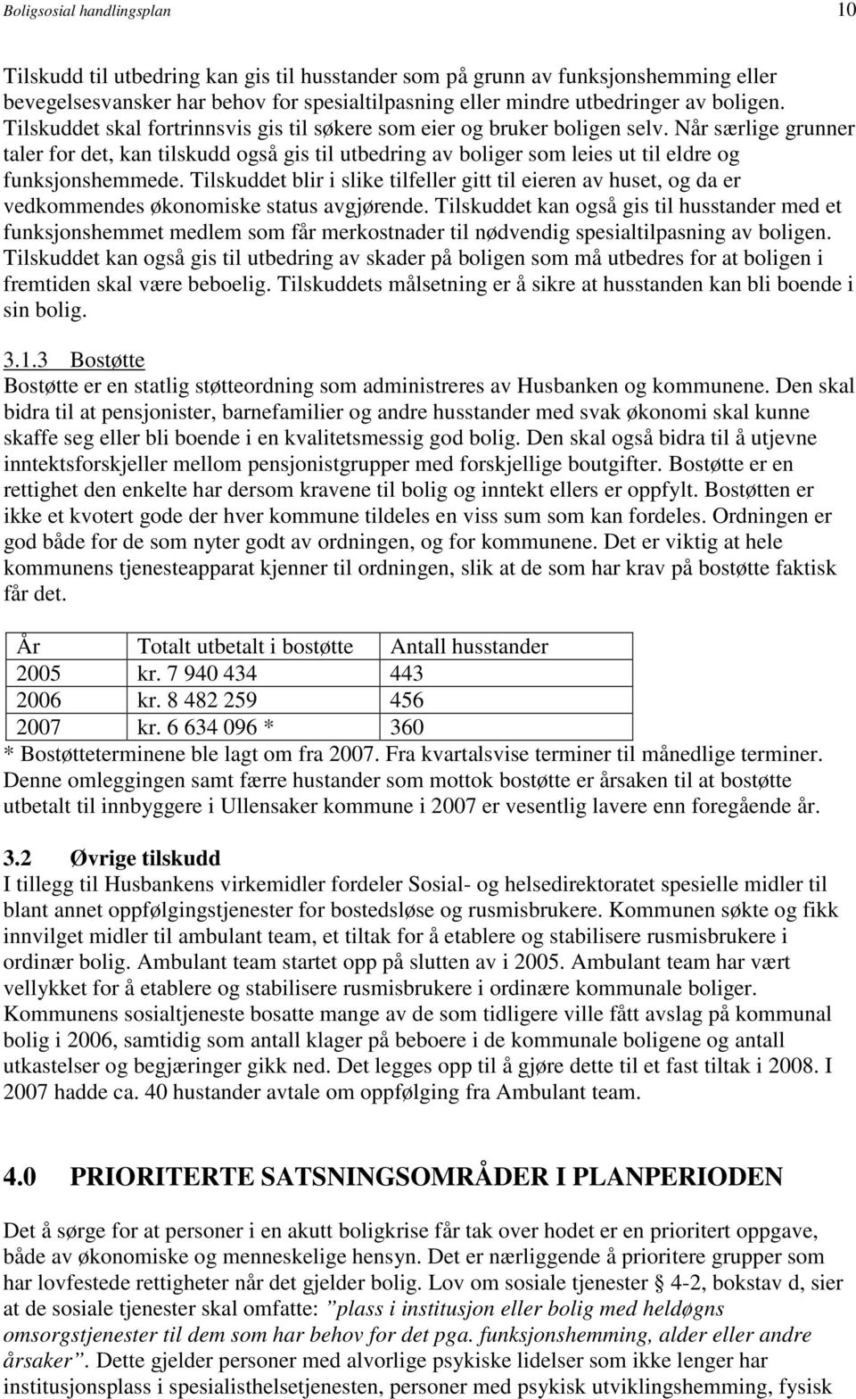 Når særlige grunner taler for det, kan tilskudd også gis til utbedring av boliger som leies ut til eldre og funksjonshemmede.