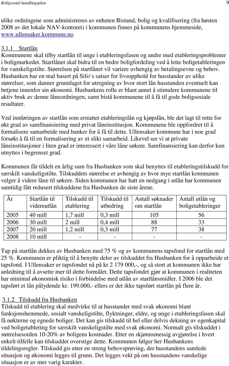 Startlånet skal bidra til en bedre boligfordeling ved å lette boligetableringen for vanskeligstilte. Størrelsen på startlånet vil variere avhengig av betalingsevne og behov.