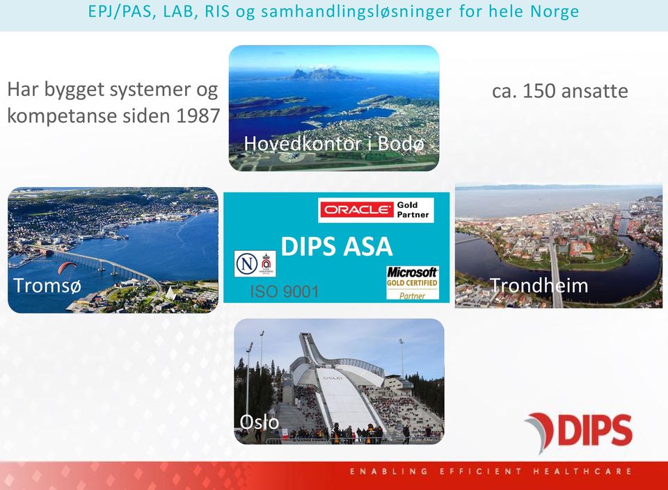 kompetanse siden 1987 Hovedkontor i Bodø ca.