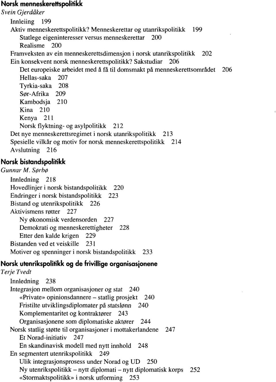 menneskerettspolitikk?