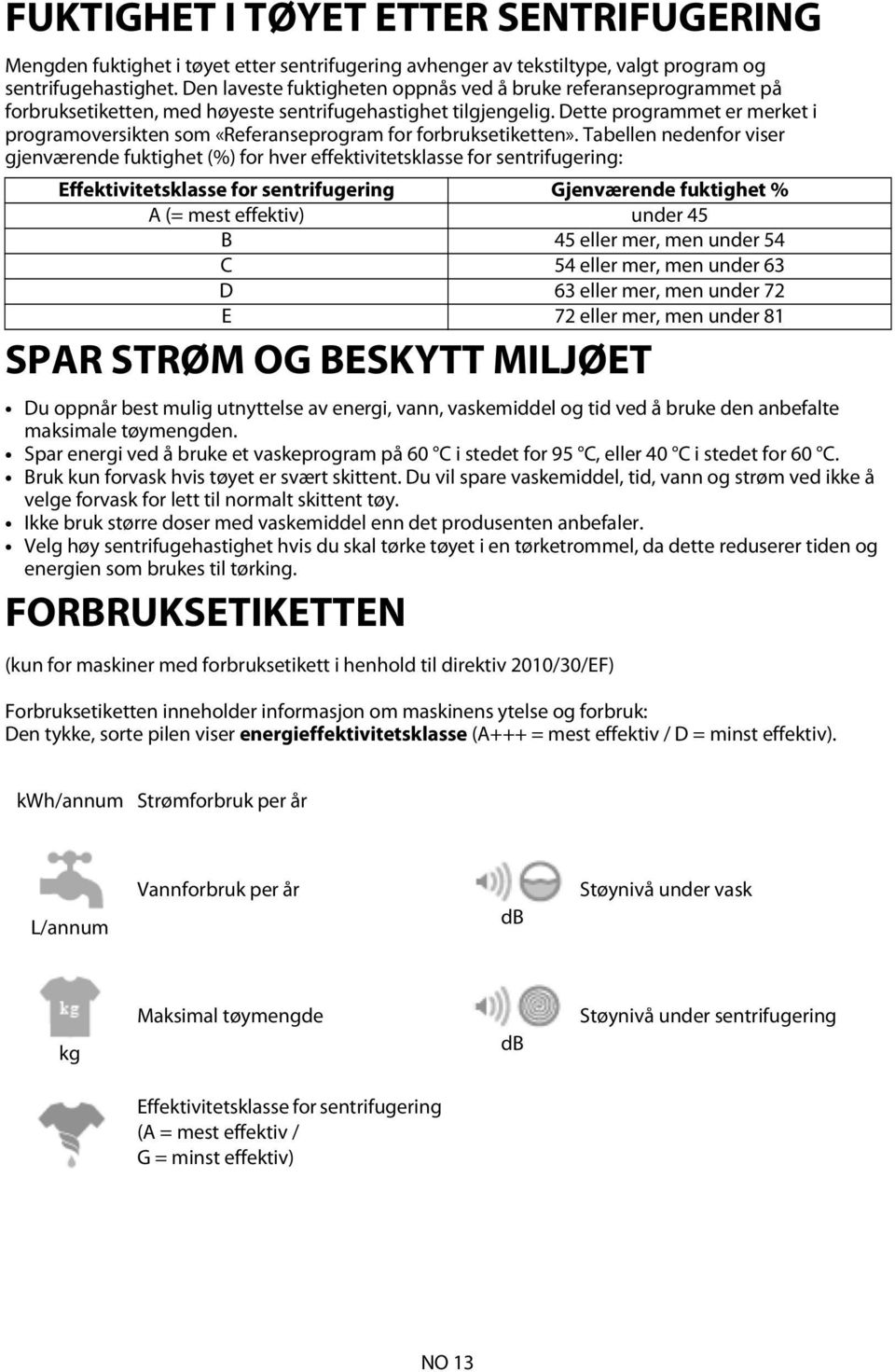 Dette programmet er merket i programoversikten som «Referanseprogram for forbruksetiketten».