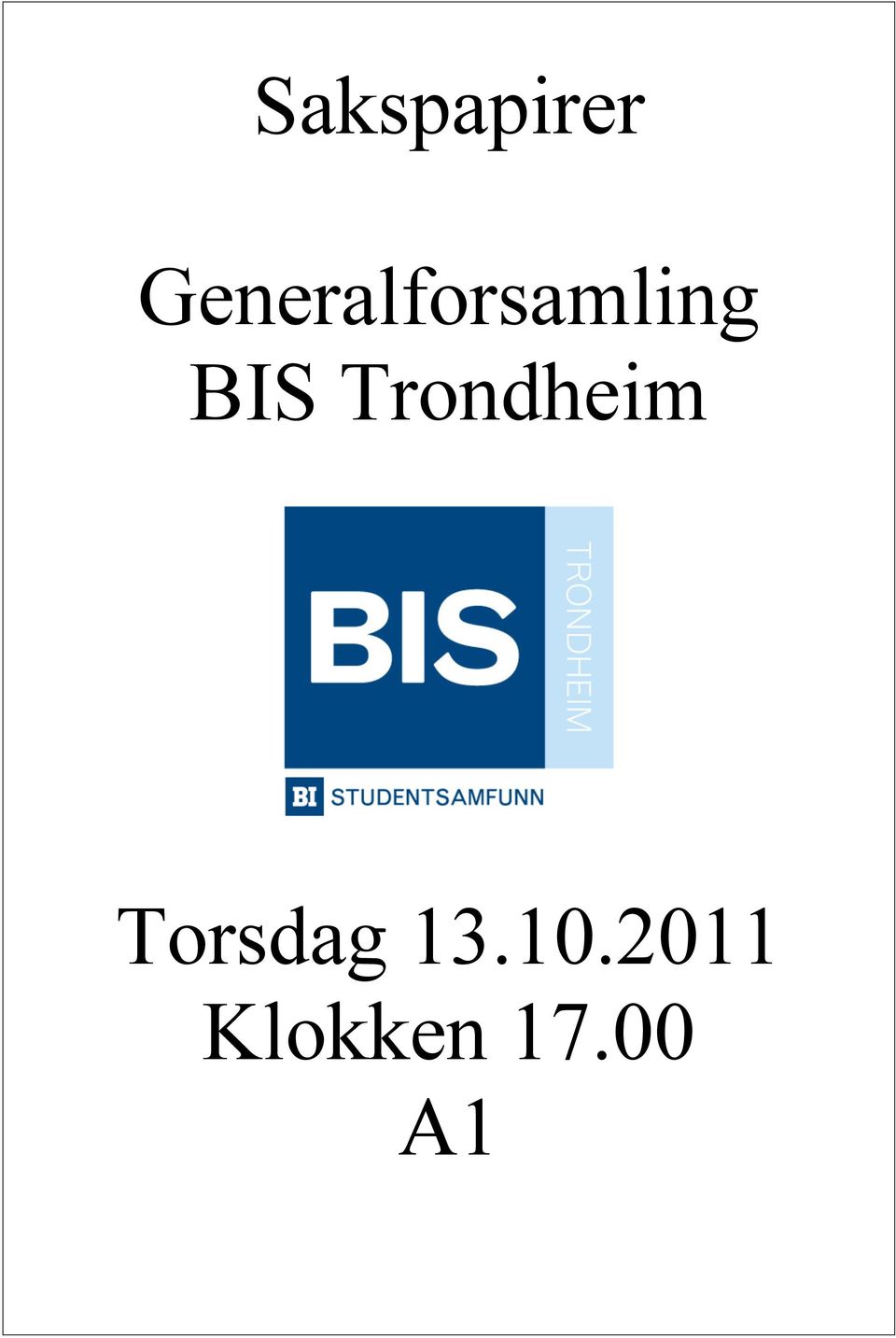 BIS Trondheim